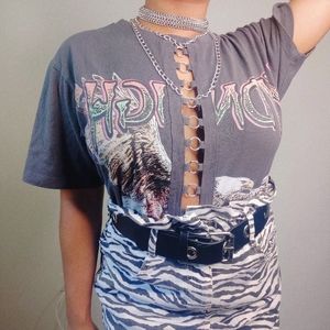 Oversized Band tee